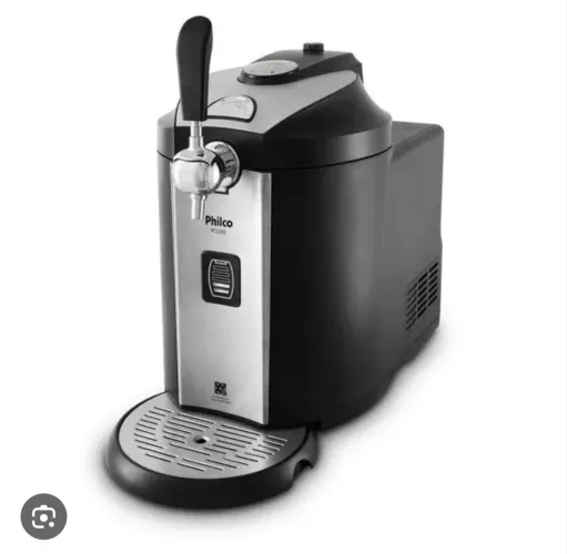 Cervejeira Philco com barril de chopp 