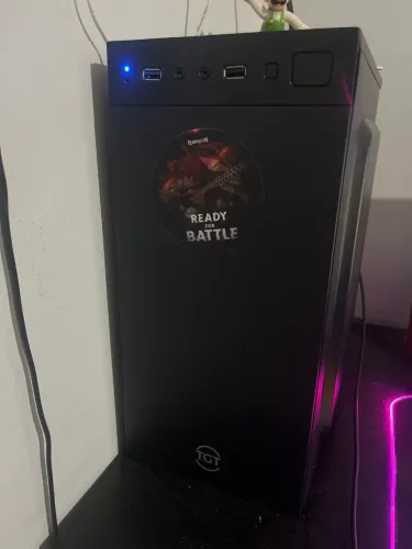 PC PICHAU MAIS MONITOR!!! teclado gamer, mouse 