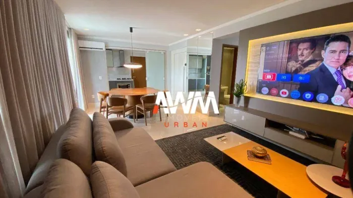 3 Suítes MOBILIADO à venda, 126 m² por R$ 1.190.000 - Setor Oeste - Goiânia/GO