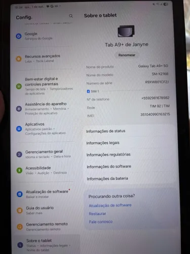 Tablet Samsung