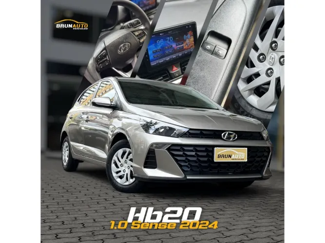 Hyundai HB20 Sense 1.0 Flex 12V MEC 2024