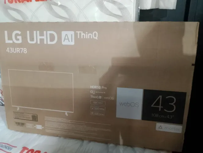 Smart tv LG 43" 4k ultra HD nano