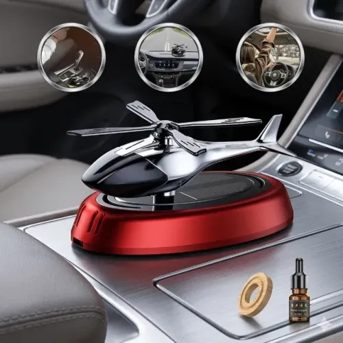 Aromatizador de Carro em forma de Helicóptero (Difusor de Ar aromatizado)