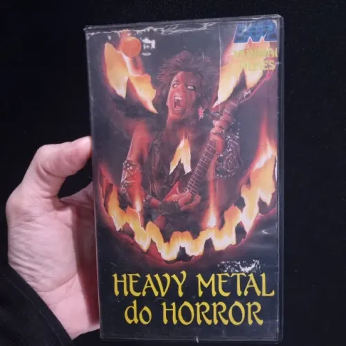 TALVEZ O FILME EM VHS MAIS RARO DO BRASIL - HEAVY METAL DO HORROR - TRICK OR TREAT (1986)