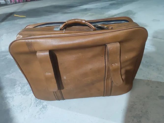 Mala Vintage de Couro