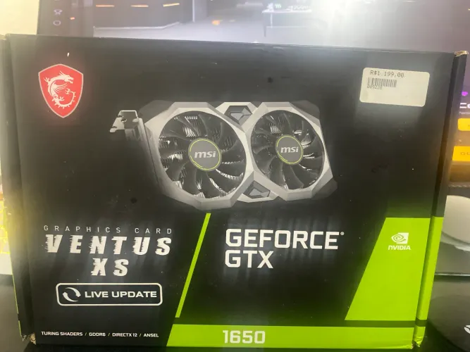 Vendo GeForce GTX 1650 ventus xs