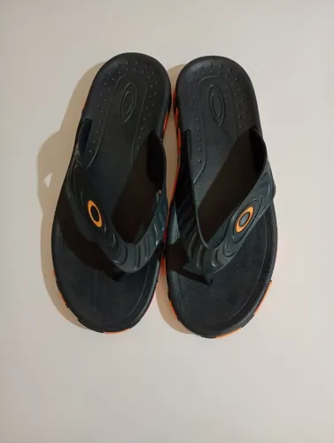 Chinelo Casual Masculino Crowd Camo Sola De Borracha Oakley Azul marinho Camuflado N°43.