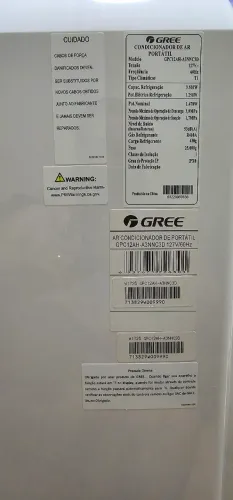 Ar Condicionado Portatil GREE 127v
