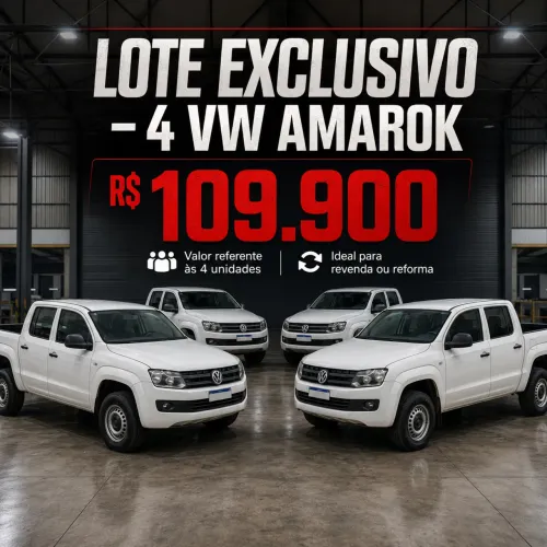 4 VW AMAROK REPASSE