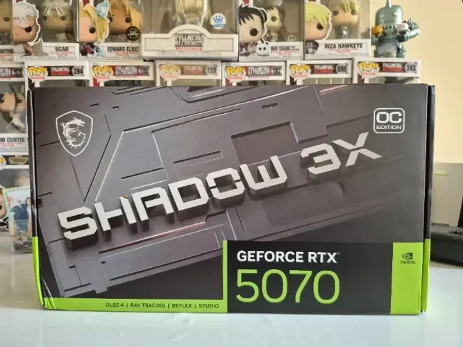 RTX 5070 12GB SHADOW 3X - ZERADA C/ NFE