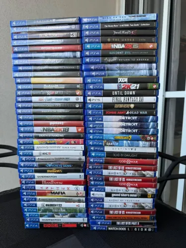 Jogos PS4 novos e semi novos sem marcas 