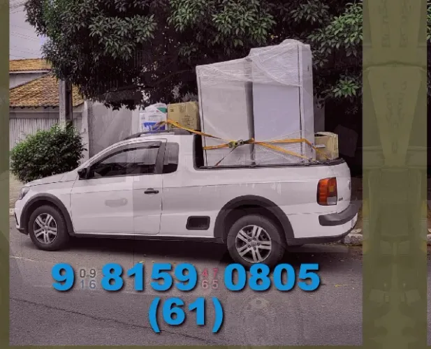 Frete em Águas Claras e Jardim Botânico, transporte rápido e seguro!