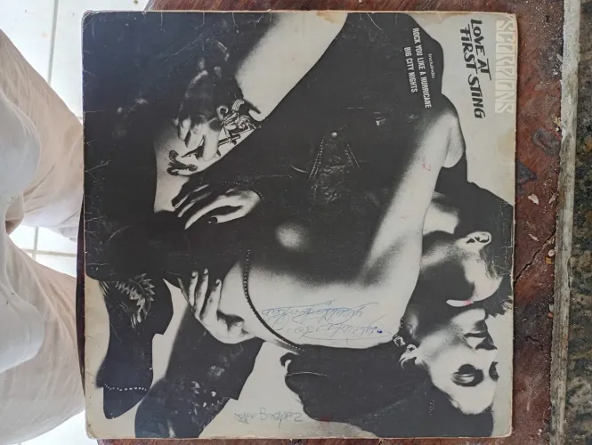 Disco de vinil scorpions