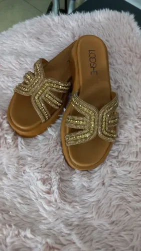 Sandália nr 38 semi nova