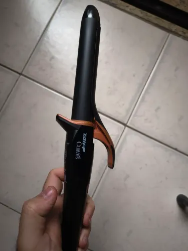 Modelador de Cachos Taiff Curves 25mm Bivolt - Preto e Cobre