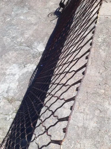 Portão de enrolar vazado 2,40m X 4,40m