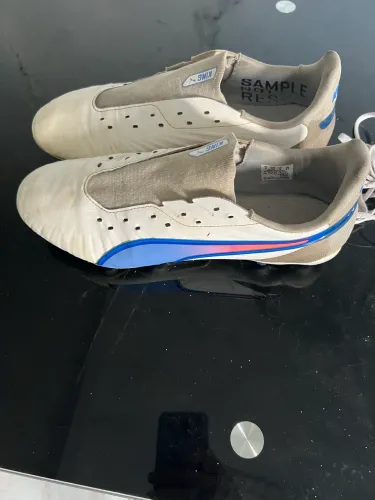 Chuteira Puma king couro 