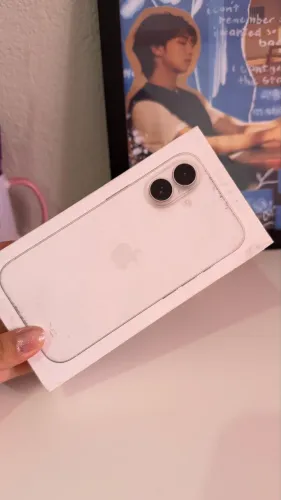 iphone 16 - 128gb branco seminovo