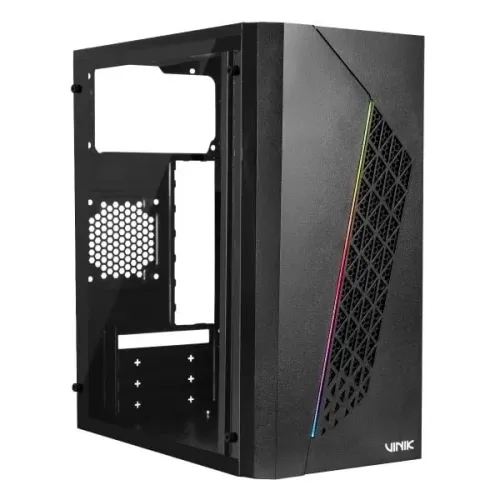 GABINETE GAMER VINIK BEAM PRETO LATERAL ACRILICO - GGBACBK NOVO LACRADO!