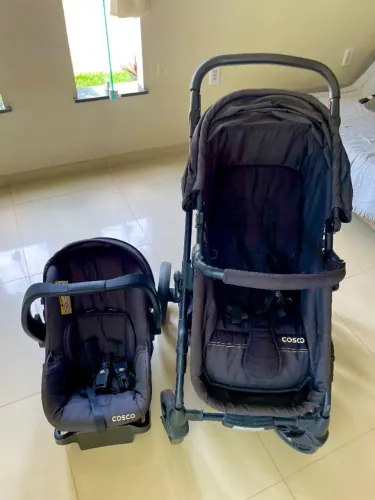 Carrinho de bebê 3 em 1