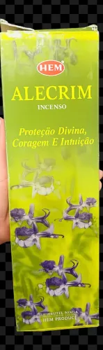 Incenso de alecrim embalagem com 24 caixinhas