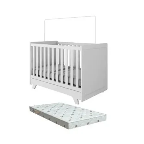 Berço Infantil Móveis Peroba Retro + Brinde