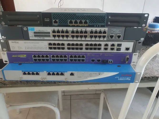 Cisco,hp intelbras,extreme e vigor 3300v