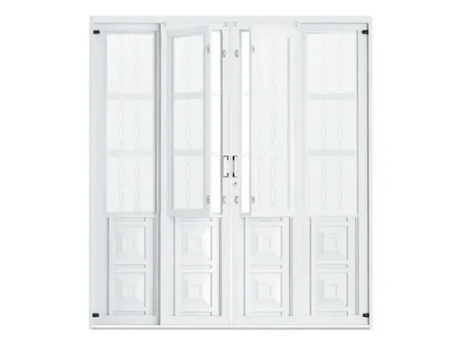 Porta de Aço Galvanizado Completa - Oferta 