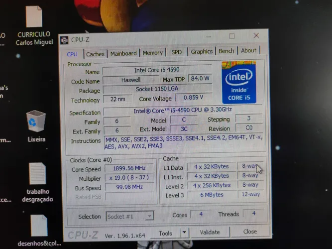 PC i5 4ª Geração + 16GB RAM + SSD 128GB Rápido e Completo