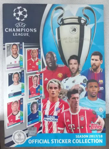 Álbum UCL temporada 17/18