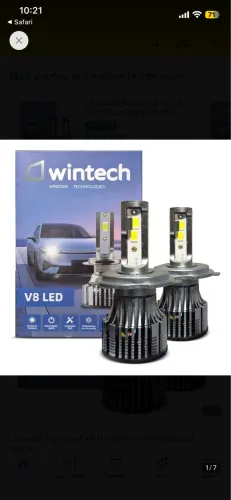 Led h4 15 mil lumens ja com instalação