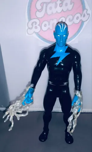 Boneco electro 30 cm hasbro semi novo completo
