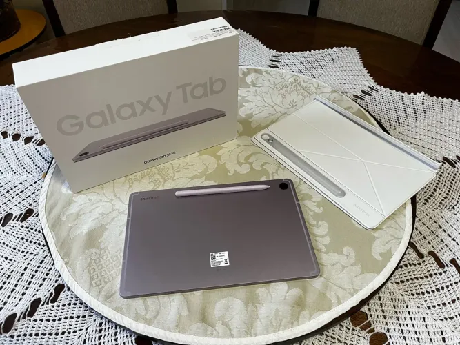 Tablet Samsung Galaxy Tab S9 FE - Rosa - Estado de novo - 128gb