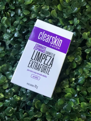 Sabonete para limpeza do rosto ( espinhas)