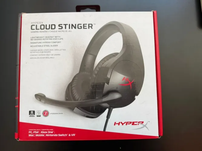 Headset - HyperX - Super Conservado - Novo Praticamente