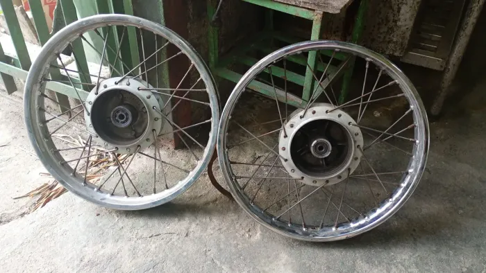 Par de rodas da start150 90 reais