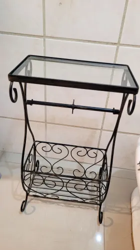 Aramado suporte papel higiênico banheiro