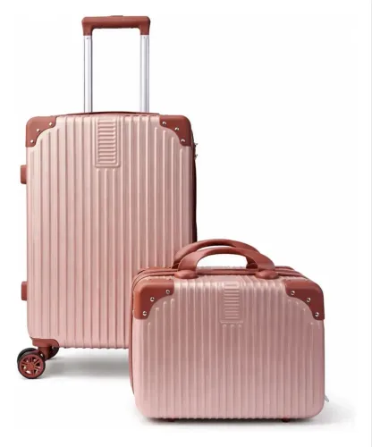 Kit Mala 10kg + Frasqueira/ Rose