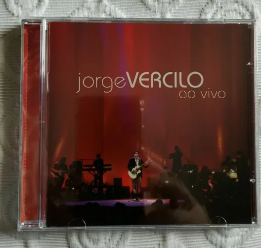 CD lacrado Jorge Vercilo ao vivo