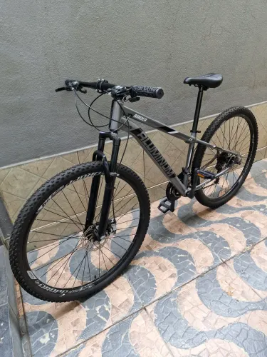 Bicicleta Aro 29 Aluminum Raider 24 Marchas Vel Index Freio a Disco Alumínio MTB