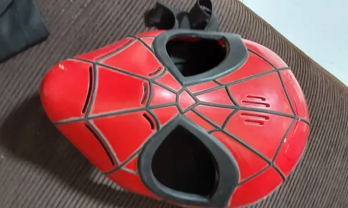 Máscara homem aranha com ajuste