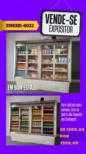 Vende-se um freezer usado em bom estado.