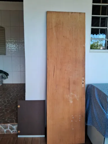 Porta para banheiro