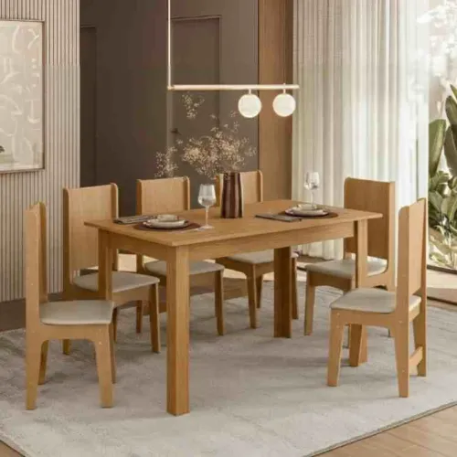 Mesa de jantar com 6 cadeira Promoção!!