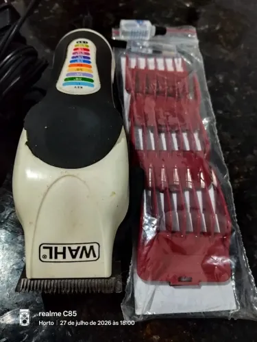 Máquina de cabelo pouco usada
