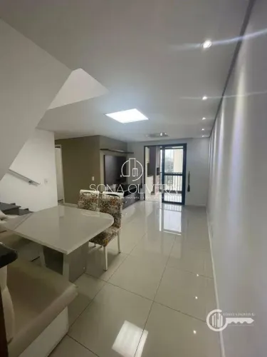 Apartamento Duplex com 2 dormitórios para alugar, 180 m² por R$ 6.381,00 - Jardim Marajoar