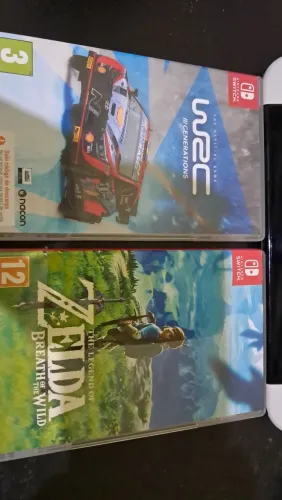 Zelda Breath of the wild e mais 2 jogos