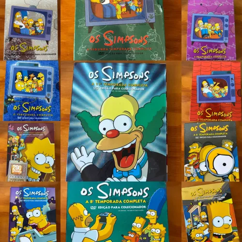 DVDs Os Simpsons 1º a 14º temporada
