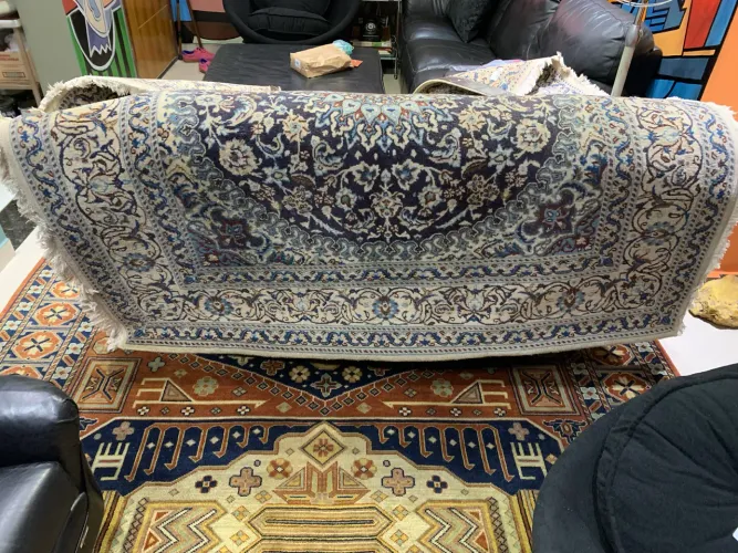 Tapete Persa NAIN SEDA E LÃ HABIBIAN 
