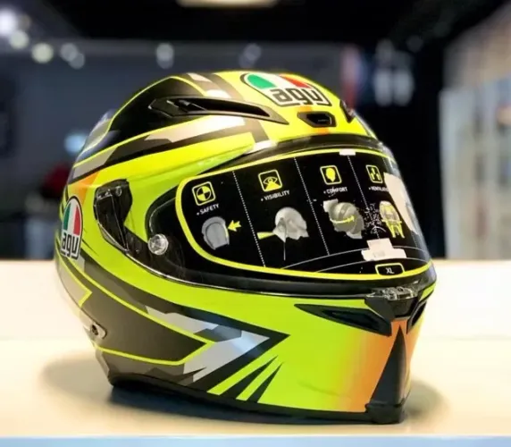 Capacete AGV Corsa R Mir Winter Test 2018 (Novo)